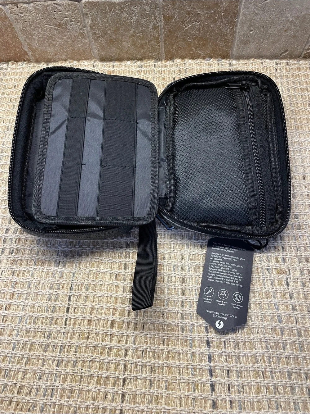 Whitleypenn Gray Folio Pro EDC/Tech Travel Organizer Pouch